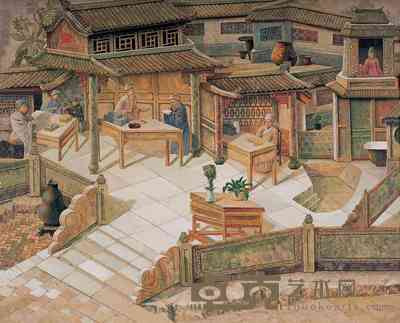 苗福生 老宅 100×80cm